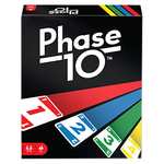 Mattel Games Phase 10 - Spannendes Kartenspiel von den UNO-Machern, 10 verschiedene Phasen, Rommé-ähnlich, 2-6 Spieler ab 7 Jahren [Prime]