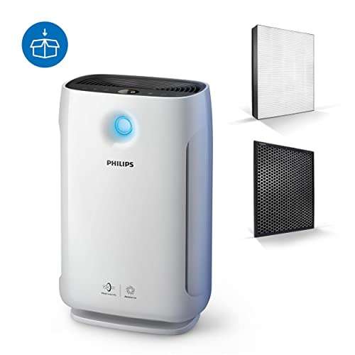 [Amazon WHD] Philips AC2887 / 10 air purifier (for allergy sufferers, up to 79m², CADR 333m³ / h, AeraSense sensor) white