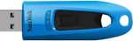 SANDISK Ultra USB-Stick, 32 GB, 100 MB/s, Blau und Rot | 2er-Pack (auch bei Saturn und Amazon)