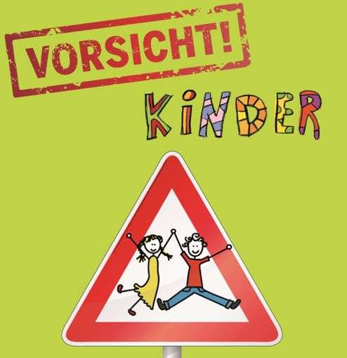 Lokal Barsinghausen: Kostenloses "Vorsicht"-Plakat (Abholung)