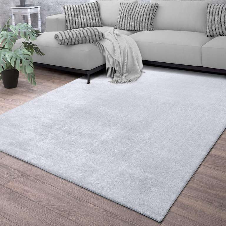 Amazon: bis 87 % Rabatt auf TT Home Kurzflor Teppich in vielen Größen, Formen und Farben | z.B. 60x100 cm für 9,99 €, 160x220 cm für 31,49 €