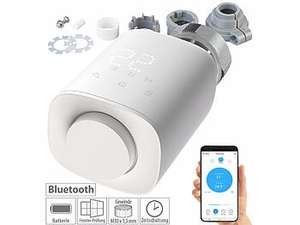 Programmierbares Heizkörper-Thermostat mit Bluetooth, App, LED-Display