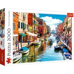 [Amazon Prime] Trefl TR27110 Venedig 2000 Teile, Premium Quality, für Erwachsene und Kinder ab 12 Jahren Puzzle, Farbig