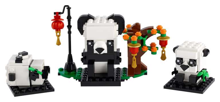 [Lego] LEGO BrickHeadz 40466 Pandas fürs chinesische Neujahrsfest