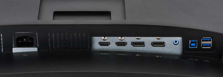 iiyama G-Master GCB3480WQSU-B1 Monitor (34", 3440x1440, VA, 1500R, 180Hz OC, 420nits, 2x HDMI 2.0, DP 1.4, 2x USB-A, höhenverstellbar)