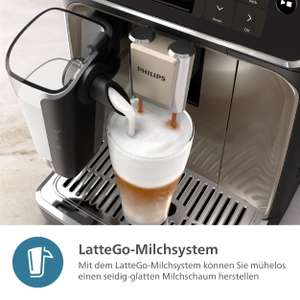 Philips Serie 5500 Vollautomatik LatteGo Espressomaschine
