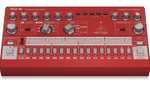 Behringer RD-6, Analoge Drum Machine mit 8 Drum Sounds, 64 Step Sequencer und Distortion-Effekten Farbe Rot 76,40€
