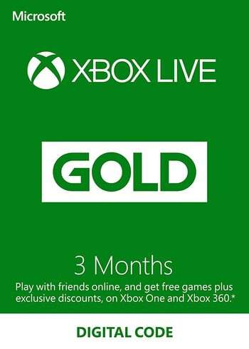 Xbox Live Gold-Abonnement 3 Monate // 50 Tage Game Pass Ultimate [GLOBAL KEY]