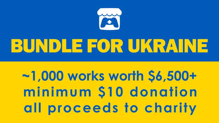 Ukraine Charity Bundle - ca. 1.000 Games, Assets und Co. auf itch.io
