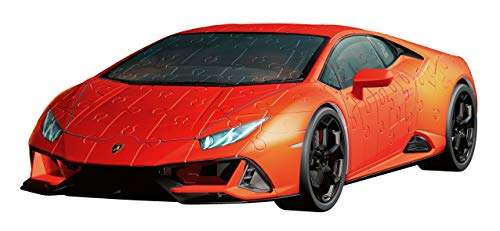 Ravensburger 3D-Puzzle Lamborghini Huracán Evo (108 Teile), 3D Puzzle, ab 8 Jahren, Modellauto für 14,09€ inkl. Versand (Amazon Prime)