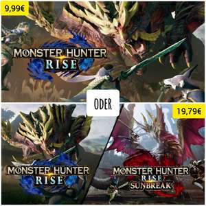 [Nintendo eShop] Monster Hunter Rise (Switch) für 9,99€ oder Monster Hunter Rise + Sunbreak (Switch) für 19,79€