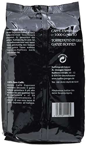 Joerges Espresso Gorilla Crema No.1, 1 kg im Spar-Abo (personalisierter Coupon)