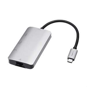 [AMAZON PRIME] 4-in-1-USB-C-Adapter mit USB-C auf HDMI, Ethernet-Anschluss, USB 3.0 und 100 W Stromversorgung