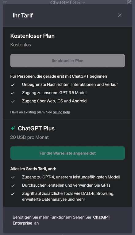 ChatGPT Plus ohne Warteliste / Waitlist skippen