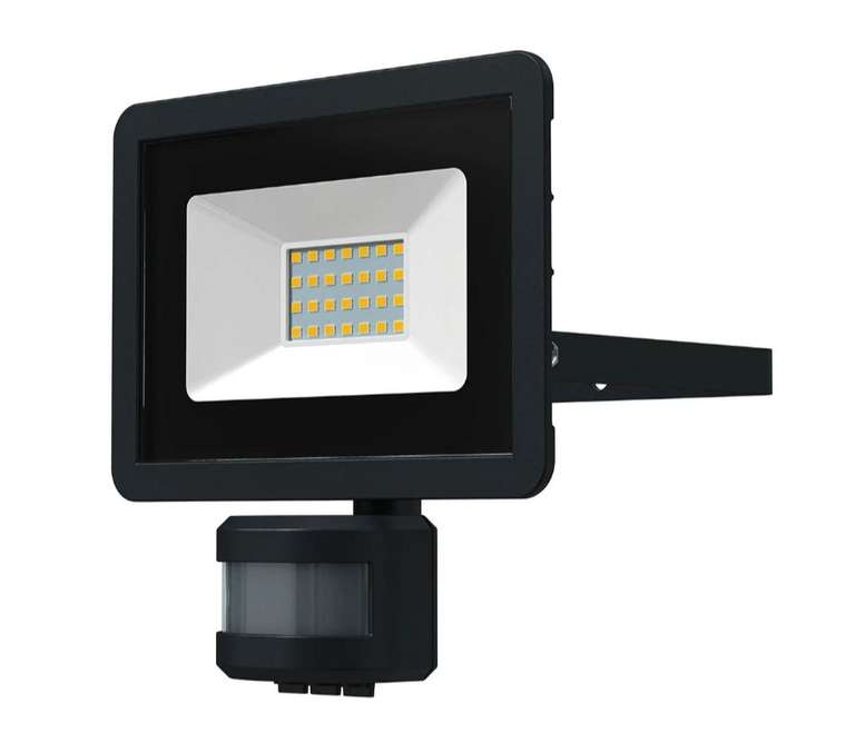 LED-Strahler, mit Bewegungsmelder 24W weiß oder schwarz
