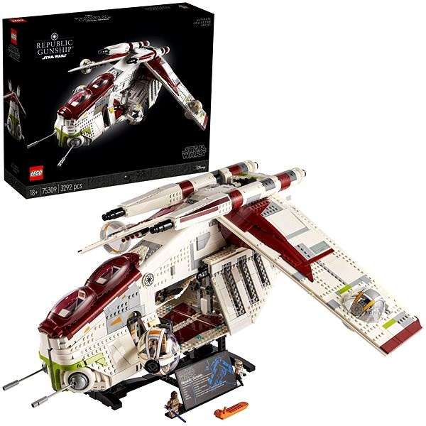 LEGO Star Wars 75309 Republic Gunship für 258,21€ | LEGO Icons 10283 NASA Space Shuttle Discovery für 148,61€