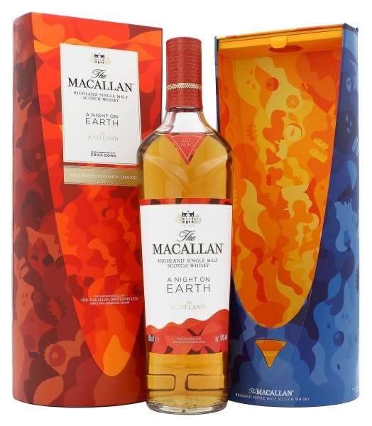 Whisky The Macallan "A NIGHT ON EARTH IN SCOTLAND" Limited Edition 2022 43.0% 0,7l