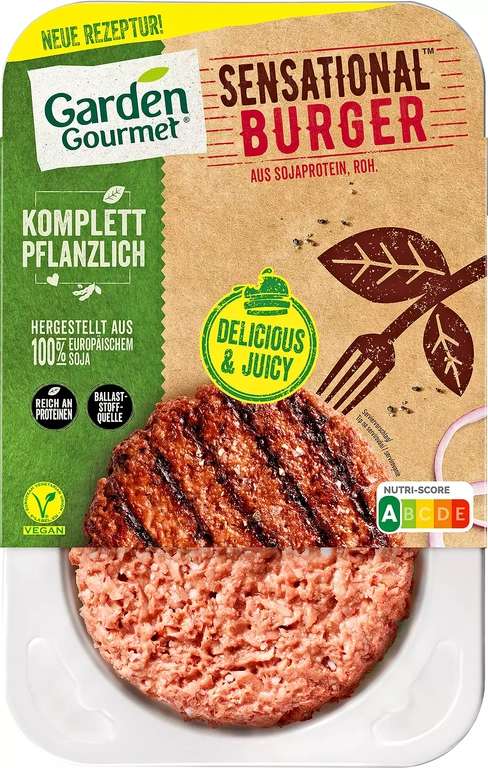 [Kaufland] Garden Gourmet vegetarische Filet-Streifen oder veganer Sensational Burger 175g/226g für 1,74€ (Angebot + Coupon) - bundesweit