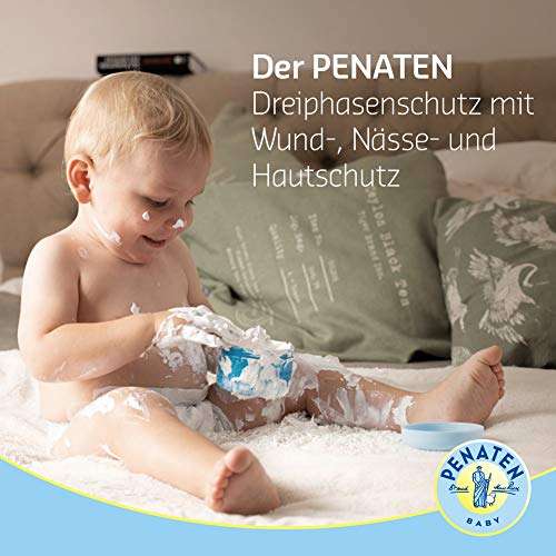 Penaten Creme, beruhigende Baby Wundschutzcreme 150ml oder Penaten Wasch- & Duschcreme, mildes Baby Waschgel 400 ml je 2,03€ (Spar-Abo Prime