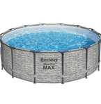 Bestway Steel Pro Max Pool Set 427x122cm 299€, 366x100cm 199€, Raiffeisen-Markt