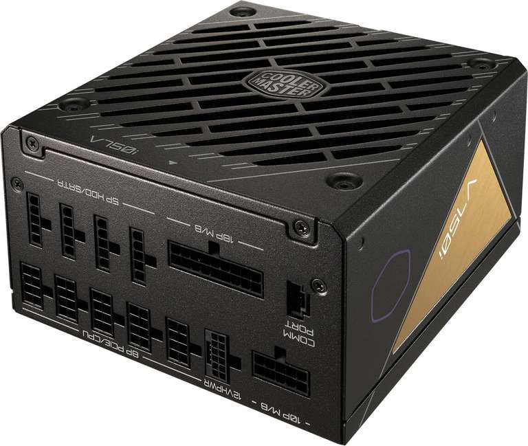 Cooler Master V750 Gold i multi 750W-Netzteil (ATX 3.0, 80+ Gold, vollmodular, 135mm-Lüfter mit Softwaresteuerung, 12VHPWR 300W, 10J Gar.)