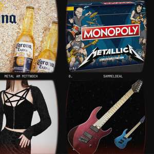 Metal am Mittwoch [8] - Sammeldeal mit Metallica-Monopoly, Nuclear Blast oder Spotify-Deals