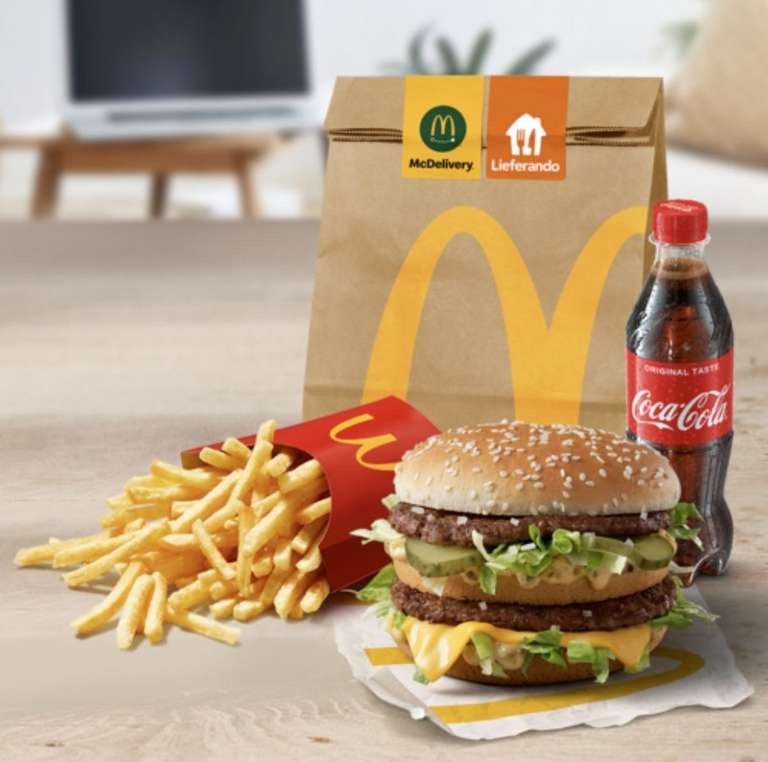 [Lieferando Prämienshop] 5 EUR Rabatt ab 10 EUR MBW bei McDonald's (für 100 Punkte)