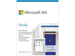Microsoft 365 Family (12 Monate)