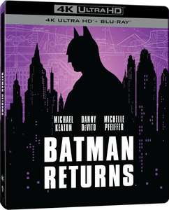 Batmans Rückkehr - Limited Steelbook Edition (4K Blu-ray + Blu-ray) für 10,43€ (Amazon Prime)