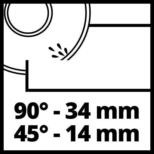 Einhell Fliesenschneidmaschine TC-TC 800 (800 W, 2.950 min-1, neigbarer Edelstahltisch mit Winkelskala, verstellb. Winkelanschlag etc.)