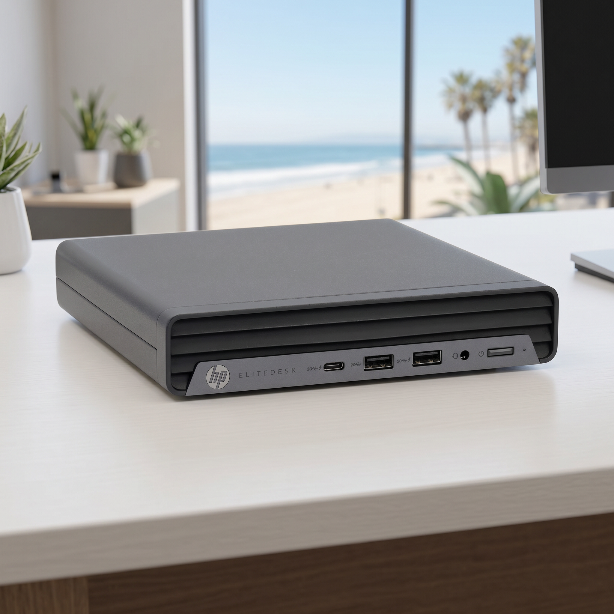 HP EliteDesk 800 G6 Mini PC - Intel i5 10500T, WLAN + Bluetooth, 16GB RAM aufrüstbar, M.2 SSD, USB-C, 2x DisplayPort - refurbished Office PC