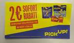 PickUp! 2€ Sofort-Rabatt beim Kauf von Produkten im Wert von 5€ (Kaufland, Edeka, V-Markt,Combi,Citti uvm.)