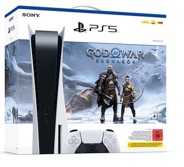 PlayStation5-Konsole (Disc-Version) – God of War Ragnarok-Paket