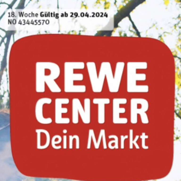 5,-€ Gutschein (MEW 50,-€ + 20,-€) bei REWE Center