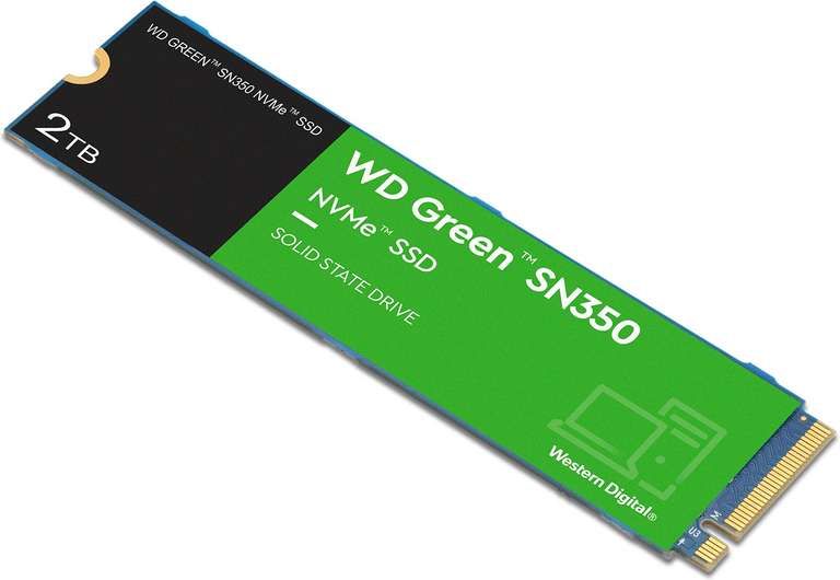 WD Green SN350 NVMe SSD 2 TB PCIe 3.0 M.2 2280