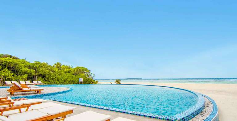 Malediven: z.B. 10 Nächte inkl. All Inclusive, Flüge, Transfers, Ausflüge | Beach Bungalow 4* Hondaafushi Island Resort | ab 3985€ für 2 P