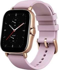 [Saturn / Media Markt / Amazon] AMAZFIT GTS 2E, Smartwatch, 75 mm + 100 mm, Lilac Purple