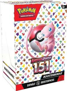 Pokémon: Boosterbundle Karmesin & Purpur – 151 (Amazon Vorbestellung)