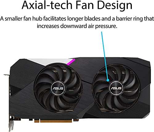 ASUS Dual AMD Radeon RX 6700 XT 12GB mit Amazon Coupon & Cashback für 334,90 €