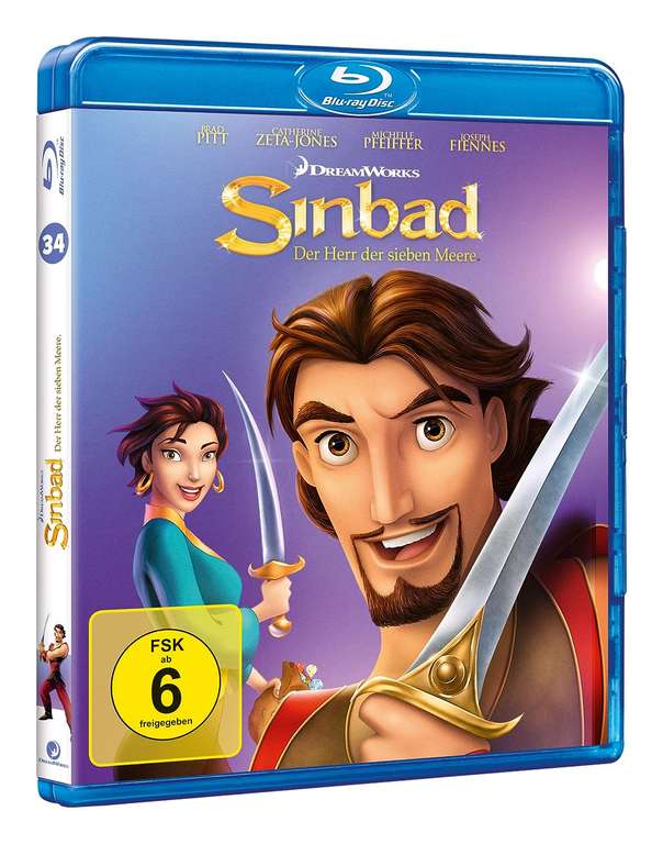 Sinbad - Der Herr der sieben Meere [Blu-ray] (Amazon Prime)