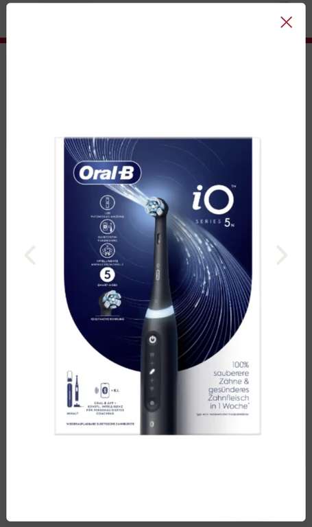 Oral-B iO Series 5N Elektrische Zahnbürste