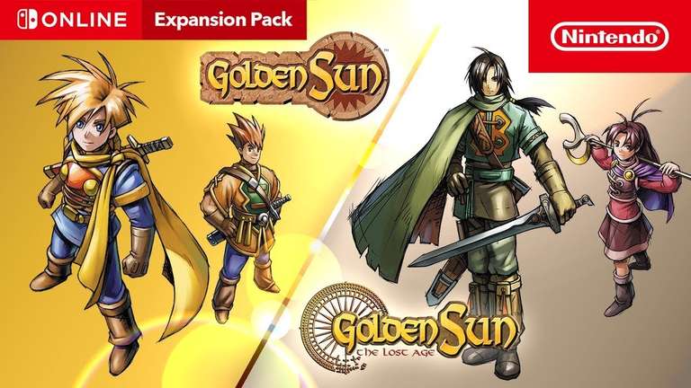 Golden Sun und Golden Sun : Die vergessene Epoche schließen sich Nintendo Switch Online + Erweiterungspaket
