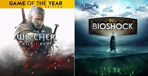 The Witcher 3: Wild Hunt Standard - 5,99€ / GOTY - 9,99€ oder BioShock: The Collection [Xbox One / Series]