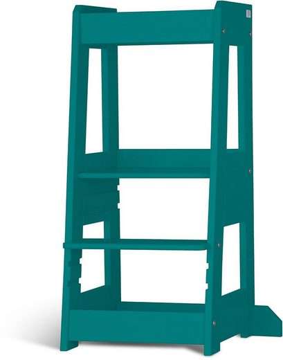 tiSsi Lernturm / Stehhilfe Felix in der Farbe petrolblau