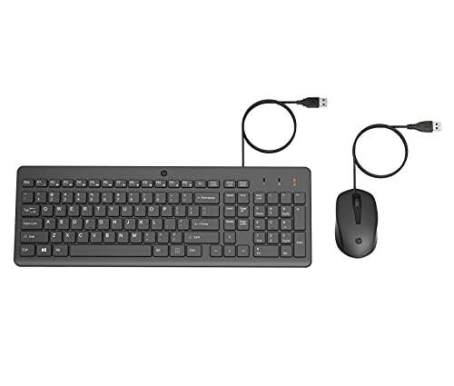 HP 150 kabelgebundene Maus- und Tastaturkombination, QWERTZ Layout PRIME