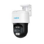 Reolink TrackMix PoE Überwachungskamera ; Dual Lens: Weitwinkel & Tele, 6x Zoom, IR Nachtsicht, Spotlight, Personen-Fahrzeugerkennung....