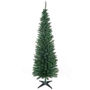 Homcom Weihnachtsbaum bei Aosom für 27,90€ inkl. Versand | Höhe 1,8 m | mit Kunststoffständer | aus hochwertigem Kunststoff | Tannenbaum