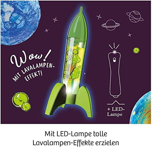 KOSMOS Space Bubbles, Mini Raketen-Lavalampe selbst Machen (Amazon Prime)