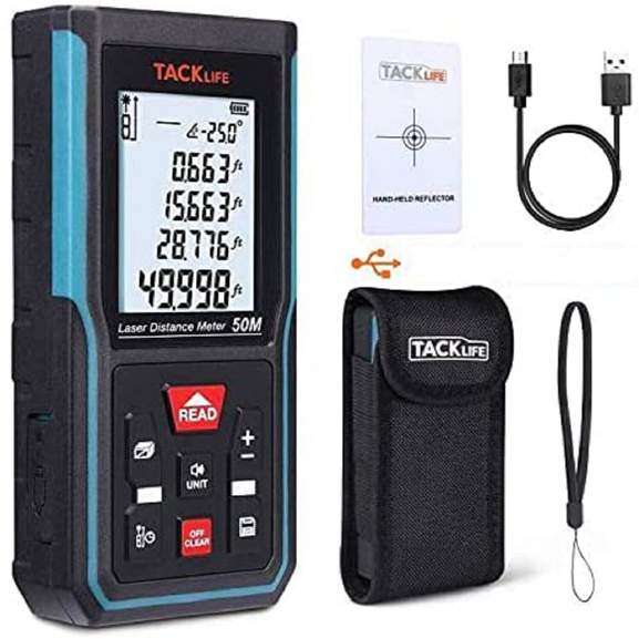 [Manzude] SALE 30% auf alle Messwerkzeuge - z.B. Tacklife S5-50 50m Laser-Entfernungsmesser für 13,31€