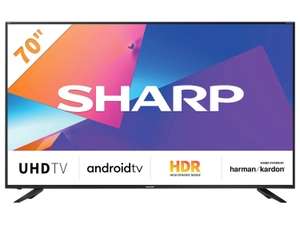 Sharp Fernseher 70CL5EA - 70 Zoll, 4k, Android TV [Real]
